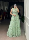 Ynf5200 Weightless Marbal Floral Print Long Dress Bulk Orders In India